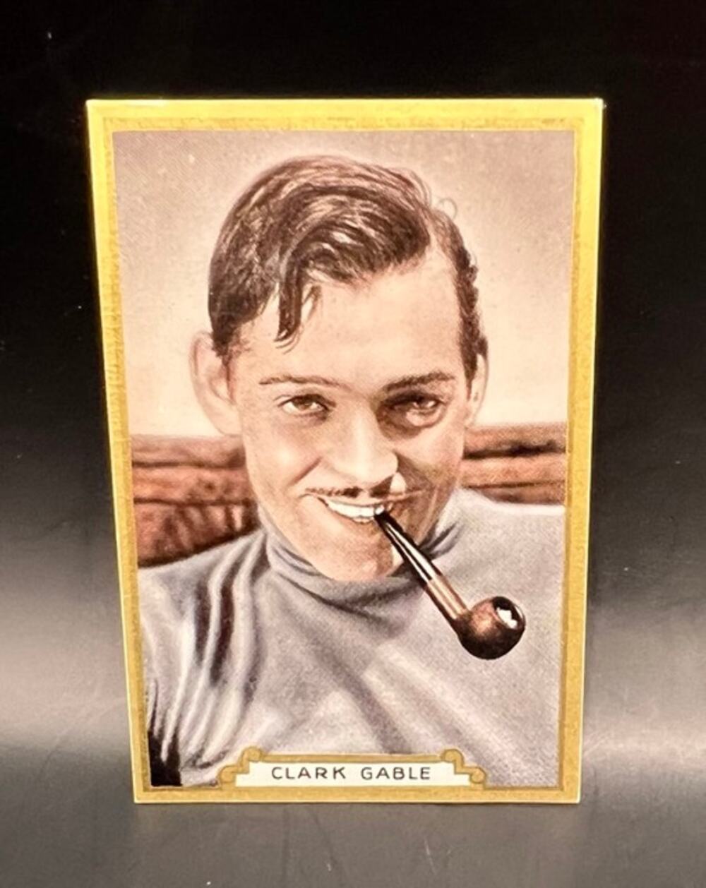 RARE 1935 Gold Dollar Clark Gable Card Gone with the Wind, Misfits, Saratoga